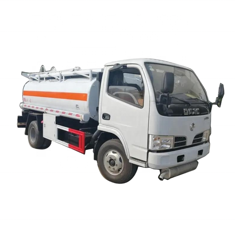 Cheap Price Dongfeng Fuel Bowser Truck 4x2 5000l Mini Oil Fuel tank Trucks for Sale
